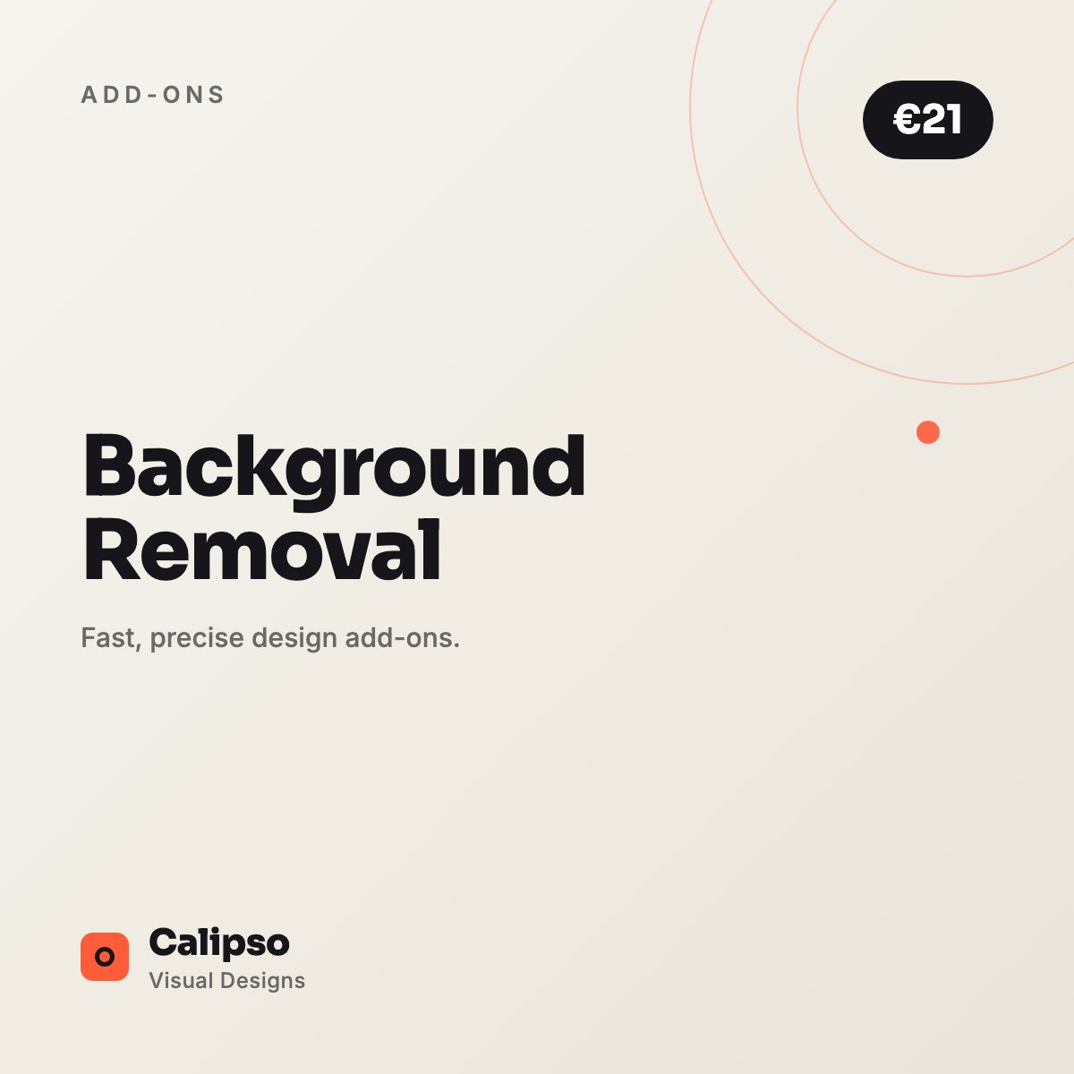 Background Removal — Calipso Visual Designs