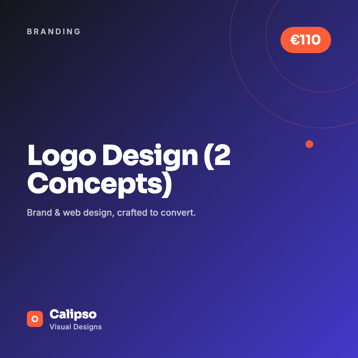 Logo Design (2 Concepts) — Calipso Visual Designs