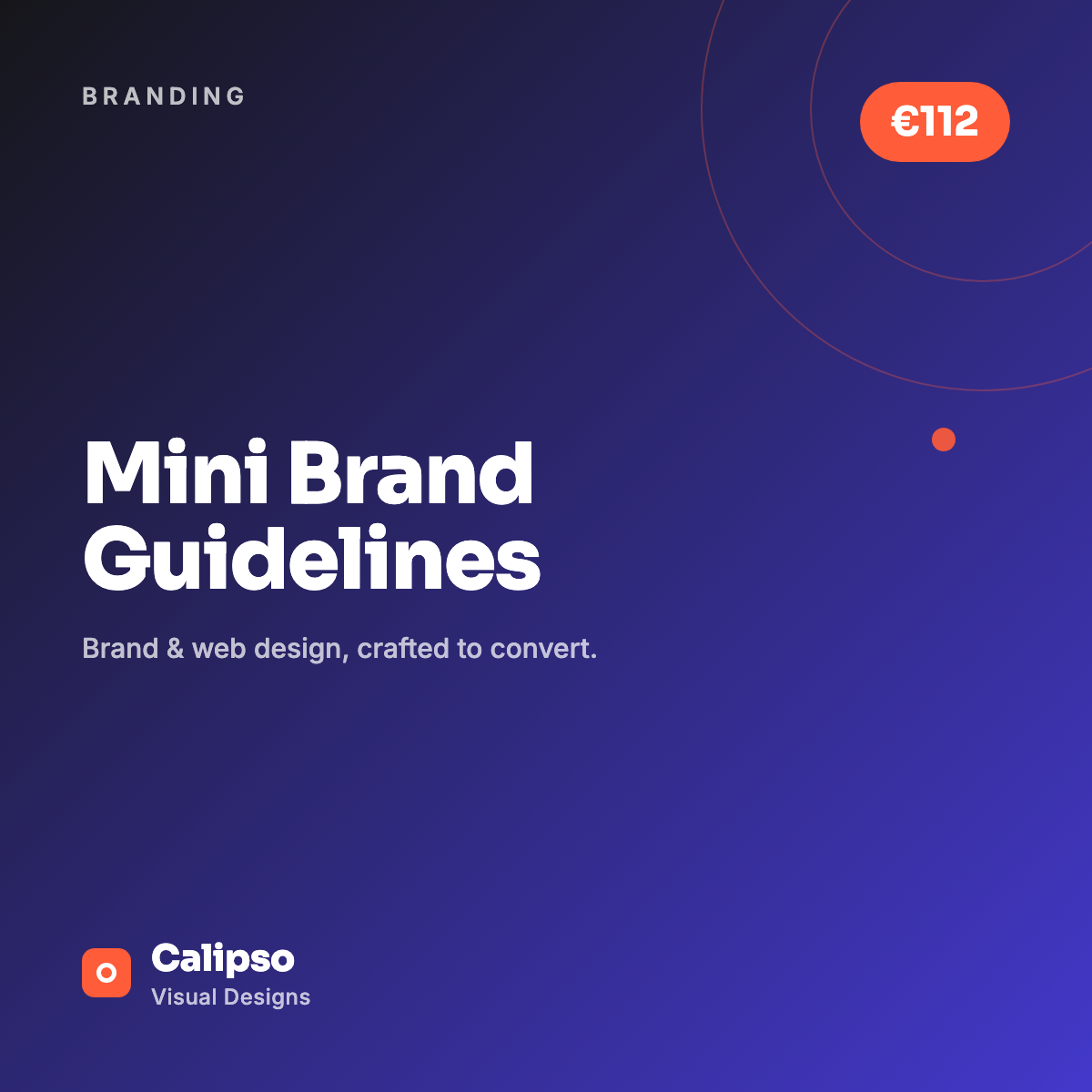 Mini Brand Guidelines — Calipso Visual Designs