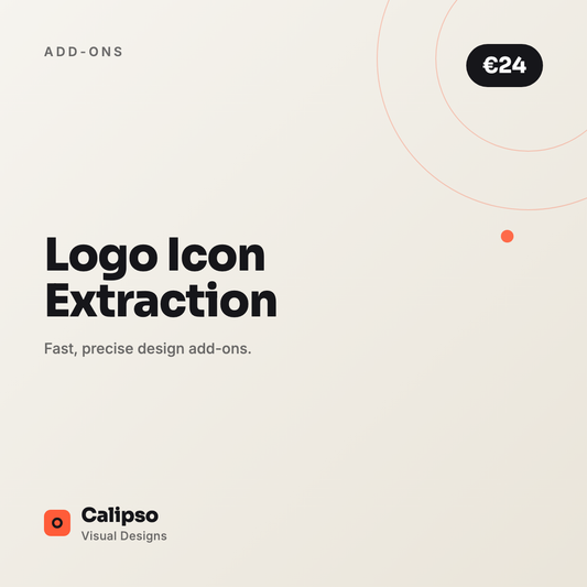 Logo Icon Extraction — Calipso Visual Designs