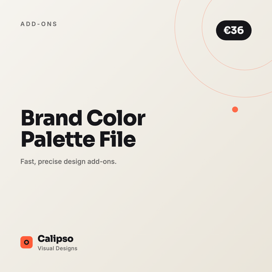 Brand Color Palette File — Calipso Visual Designs