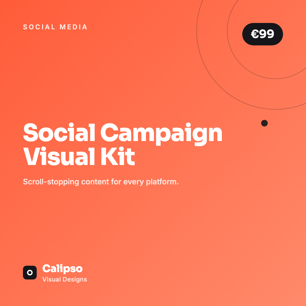 Social Campaign Visual Kit — Calipso Visual Designs