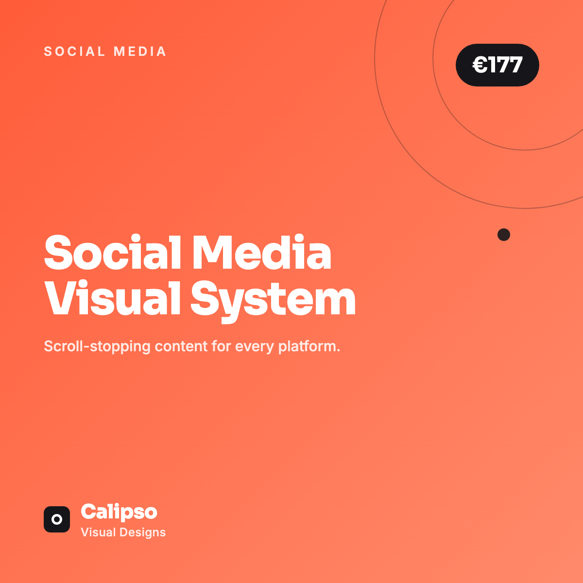 Social Media Visual System — Calipso Visual Designs