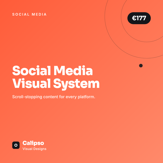Social Media Visual System — Calipso Visual Designs