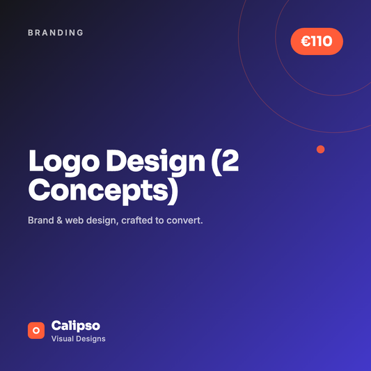 Logo Design (2 Concepts) — Calipso Visual Designs